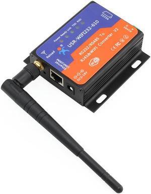 USR-232-610-V2 Free Ship Serial Server RS232 RS485 to 802.11 b/g/n Converter