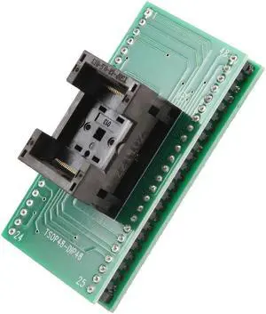 TSOP48 To DIP48 Adapter TSOP48 Socket for RT809F RT809H & for XELTEK USB Mini Calculator Programmer TSOP48 To DIP48 Adapter TSOP48 Socket for RT809F RT809H & for XELTEK USB Mini Calculator Programmer