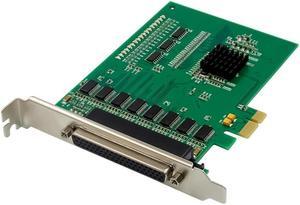 8 Port Serial PCI-Express with cable controller card XR17V358 Chipset RS-232 RS232 serial port I/O expansion cards