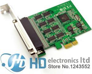 8 Port Serial PCI-Express with cable controller card SYSTEM BASE SD6138 Chipset RS-232  RS232 serial port expansion cards