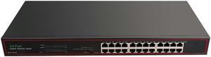 Gigabit Network Switch 24 Port Network adapter 10/100/1000Mbps VLAN Network switch 1000M switch