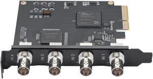 IOCREST DeckLink Duo 2 4ch SDI Playback and Capture Card pcie 4ch video capture 3G SDI quad 2K capture card