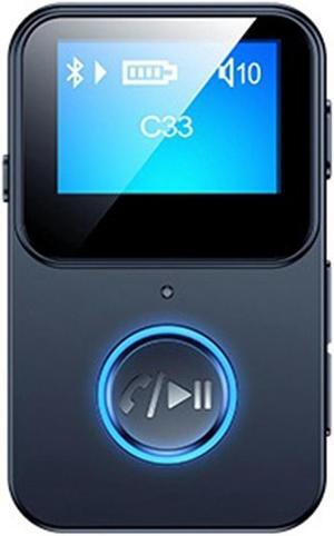 Bluetooth 5.0 Audio Receiver Adapter Bluetooth MP3 Player with Screen Support Remote Control Photography