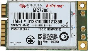 Unlocked MC7700 3G/4G WWAN Card for Sierra AirPrime,100Mbps 4G/3G LTE/FDD/WCDMA/Edge GPS Module for Windows/Linux