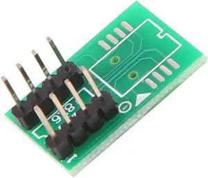 DFN8 WSON8 MLF8 MLP8 QFN8 to DIP8 Adapter 6X5mm IC Chips Socket for CH341A TL866Ii Plus RT809H/F T48 T56 Programmer