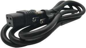 US Nema 5-15P TO C19 AC Power Extension Cable Cord Nema 5-15P to IEC 320 C19 Power Cord(US Plug,1M)