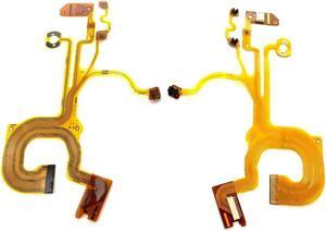 Lens Main Flex Cable with Socket Repair Parts for DSC-HX50 DSC-HX60 HX50 HX60 Camera (with Socket Elements)