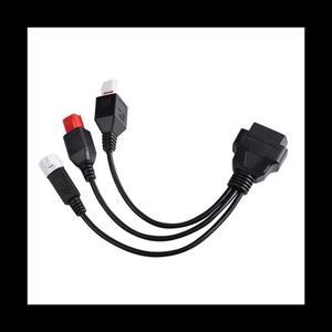 Motorcycle for Yamaha 3Pin 4Pin and Honda 6Pin OBD2 Diagnostics Connector Cable for Yamaha Motorbike OBD Extension Cable