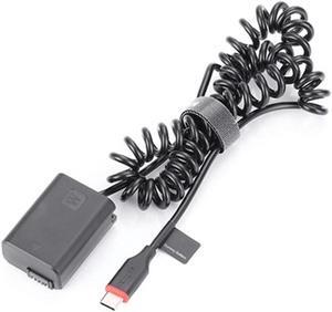 NP-FW50 Dummy DC Power AC Adapter AC-PW20 for So-Ny Alpha A6400 ILCE-6400 6500 6300 6000 5100 5000 3000 Camera