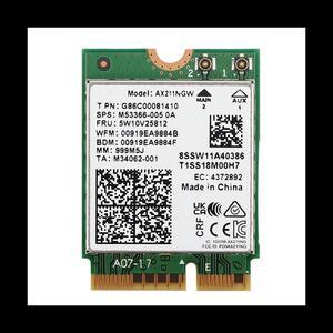 AX211NGW 6E M.2 Key E CNVio2 Dual Band 2.4Ghz/5Ghz Wireless Network Card 802.11Ac Bluetooth 5.2 Adapter