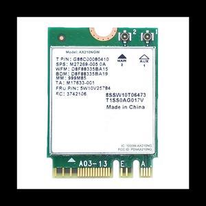 AX210 Card AX210NGW Network Card Dual Band 2.4Ghz/5G WI-FI 6E M.2 NGFF 802.11Ax Bluetooth 5.2 Wireless Adapter