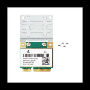 2033Mbps Mini-PCIE Card 9260AC 2.4G/5GHz BT 5.0 Wlan Card Dual Band 802.11Ac Laptop Deskktop for Windows10/11