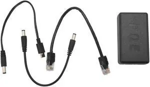 PoE Splitter 5V 4A for Jetson Nano, for Raspberry Pi 4 and More - Active PoE+ to Barrel Jack or Gigabit PoE Splitter