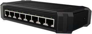 8 Port 1000Mbps Gigabit Network Switch Ethernet Switcher Home Shunt Network Monitoring Switch EU Plug