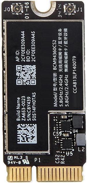 BCM94360CS2 Wireless Card Bluetooth 4.0 802.11Ac Hackintosh MacOS for Air 11inch A1465 13inch A1466 2013 MD711LL