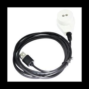 USB to Optical Interface IRDA Near Infrared IR Magnetic Adapter Transparent Transmission Cable for Meter Readiing