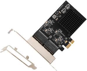 PCIE X1 Gigabit Network Card RTL8111H 4 Port Gigabit Server Network Card RJ45 Ethernet Network Adapter