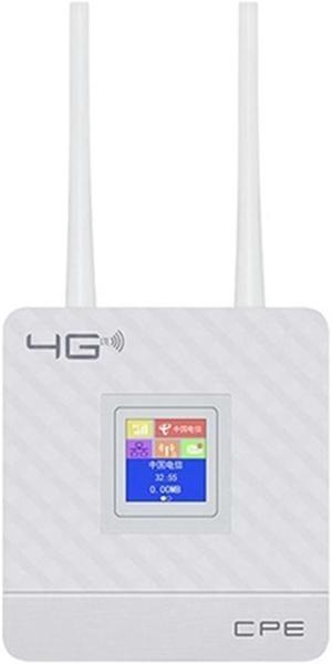 CPE903 Lte Home 3G 4G 2 External Antennas Modem CPE Wireless Router with RJ45 Port and Sim Card Slot EU Plug