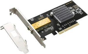 10 Gigabit PCIE Network Card For  82599 Server Optical Fiber Desktop PCI-E X8 LAN Adapter SFP 10Gbit Network Card