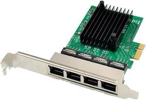 Pci-E X1 Gigabit Network Card Pci-Express 4 Port Ethernet Network Card Rtl8111F Ethernet Lan Card