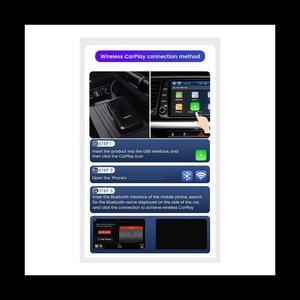 Wireless Carplay Adapter Portable Car Interconnected Car Navigation Smart Box for Wireless Carplay Dongle