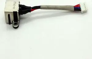 For Inspiron 1464 1564 1764 06K5PF 6K5PF DD0UM3PB001 DD0UM3PB002 DC In Power Jack Cable Charging Port Connector