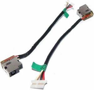 For TPN-C122 C125 C126 15-AC AE AG AF AY DC In Power Jack Cable Charging Port Connector