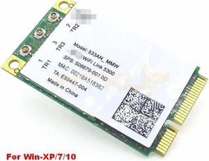 533AN_MMW  802.11a/g/n/b 300Mbps Full-size Mini PCI Express WiFi Adapter Combo Wireless WLAN Card For wifi link 5300