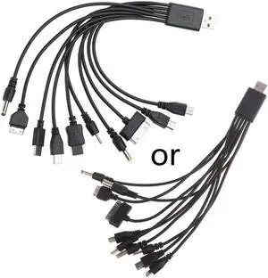 10 in 1 USB Multi USB Cables for Mobile phones USB Charging Cord 20CM/7.87in     10 in 1 USB Multi USB Cables for Mobile phones USB Charging Cord 20CM/7.87in