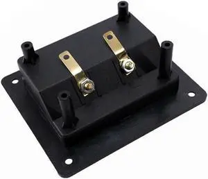 2 Positions Junction Box Screw Clip Speaker Box Terminal Board Plate     2 Positions Junction Box Screw Clip Speaker Box Terminal Board Plate