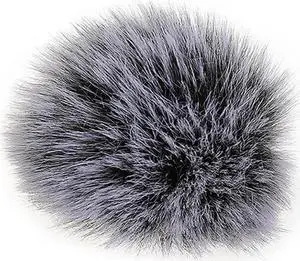 VideoMicro Microphone windscreen & Deadcat Wind Shield, Furry Wind Muff for MIC     VideoMicro Microphone windscreen & Deadcat Wind Shield, Furry Wind Muff for MIC