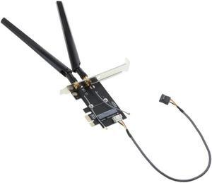 Mini PCI-Express to PCIE Wireless Adapter with Bluetooth-compatible     Mini PCI-Express to PCIE Wireless Adapter with Bluetooth-compatible