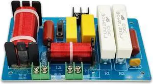 1PC 450W 2 Way Speaker Frequency Divider Tweeter Bass Filter     1PC 450W 2 Way Speaker Frequency Divider Tweeter Bass Filter