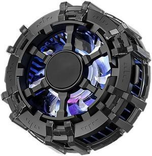 Phone Cooling Fan with Light for Game Live Low Noise Semiconductor Heat Sink Cooling System     Phone Cooling Fan with Light for Game Live Low Noise Semiconductor Heat Sink Cooling System