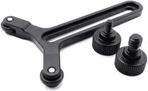 Lens Support Bracket Adjustable 2 Wheeled Y Shaped Lens Support Frame Vertical     Lens Support Bracket Adjustable 2 Wheeled Y Shaped Lens Support Frame Vertical