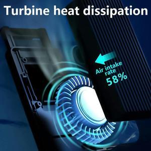 ruth's sister Cooling Fan Radiator Low Noise Cellphone Cooling System Semiconductor Back Clip Type Heat Sink Portable