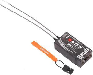 ruth's sister S603 6 Channel 2.4GHz Receiver DSM2 Replaces AR6210 Wide Compatibility