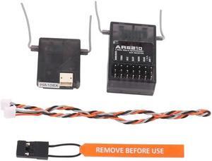 ruth's sister DSM2 AR6210 6CH 2.4GHz Receiver with Satellite Set for JR X6R DSM2 DX6I/9/18 DX8 Transmitters Radio