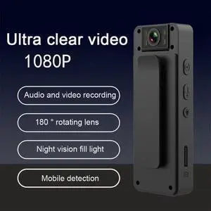 ruth's sister CS06 1080P HighDefination Mini Camera Wearable Video Camcorders 180° Rotating