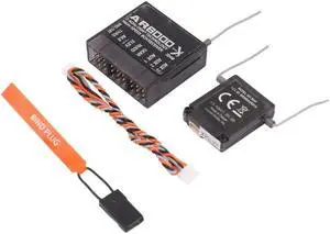 ruth's sister 1 Set Receiver Advanced 2.4GHz Receiver AR8000 8-Channel Improve Model Aircrafts and Vehicle Control