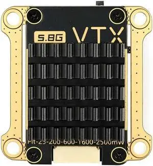 ruth's sister RAD VTX 5.8G 2.5W Highly Power Video Transmitters Can Adjusted PitMode/25mW/200mW/600mW/1600mW/2500mW 2500mW Output