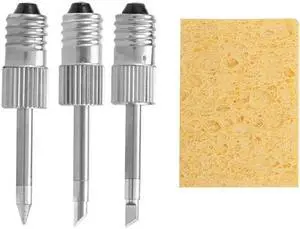 Ruth's sister 3Pcs Brass Soldering Tips USB Soldering Iron Head Welding Soldering Tips For E10 Interface Soldering Stations