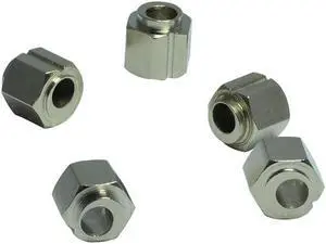 Ruth's sister 3D Printer Store 5Pcs 5Mm Screw Nut Bore Eccentric Spacers For V Wheel Aluminium Extrusion