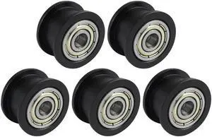 Ruth's sister 2X Smooth Idler Pulley Wheel Kit V-Slot - Reprap Cnc 3D Printer With Bearing