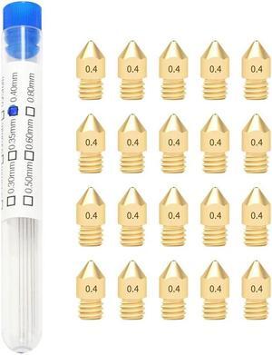 Ruth's sister 3D Printer Nozzle MK8 Extruder Nozzle For Makerbot Creality CR-10 Ender 3 5
