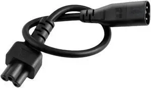 Ruth's sister Power Extension Cord, Iec320 C5-C8 Eight-Character Male To Plum Blossom Female Power Extension Cord For Bar Code Machine