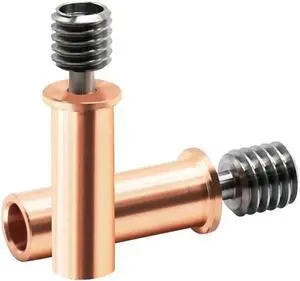 Ruth's sister 3D Printer Bi-Metal Throat For Anycubic Kobra2/Pro/Neo/Max/Plus Titanium Alloy + Copper Bi-Metal Throat