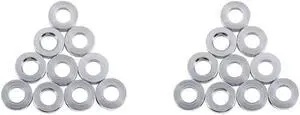 Ruth's sister 20X 3D Printer Accessories Aluminum Column Flat Gasket Bushings 3Mm Aluminum Bushings Aluminum Bars For Openbuilds