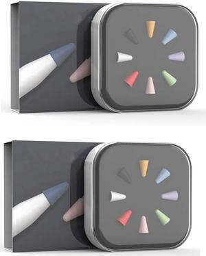 Ruth's sister 16Pcs Pen Nib Case For Pencil 2Nd Generation Silicone Pencil Tip Cover For Pencil 1St Pen Cap Protector-1