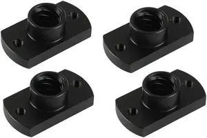Ruth's sister 3D Printer 4Pcs Z Axis Trapezoid Motor Screw Nuts T8 Nut POM Nut Lead 8Mm Pitch 2Mm For Creality CR10 CR-10S Ender-3 Lead Screw